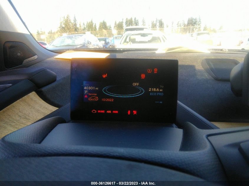 2016 BMW I3 WBY1Z4C51GV506618