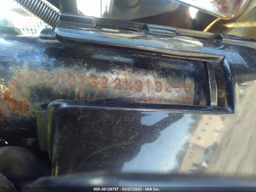 2002 HONDA VT600 CD - JH2PC21322M313256