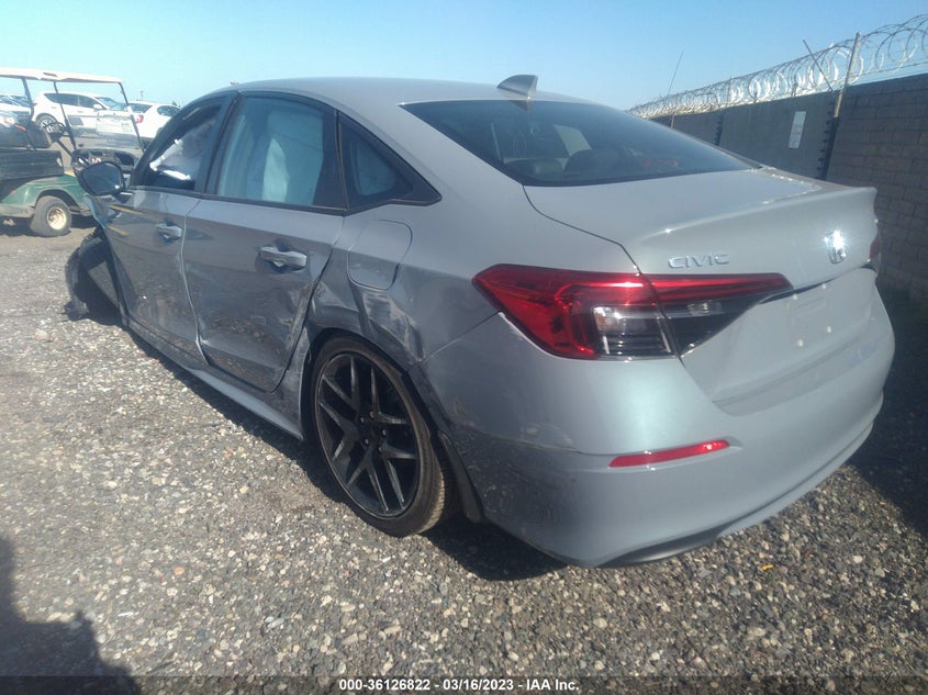 VIN 2HGFE2F53NH577023 2022 HONDA CIVIC SEDAN SPORT