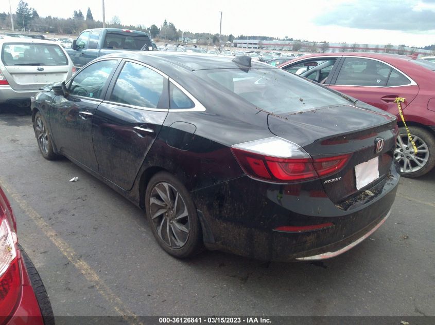 2019 HONDA INSIGHT TOURING 19XZE4F96KE006806