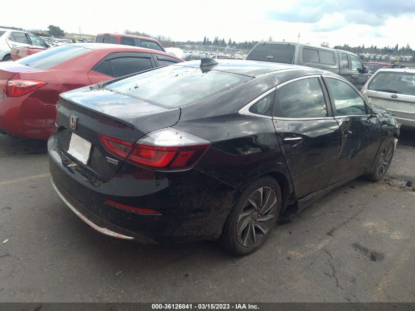 2019 HONDA INSIGHT TOURING 19XZE4F96KE006806