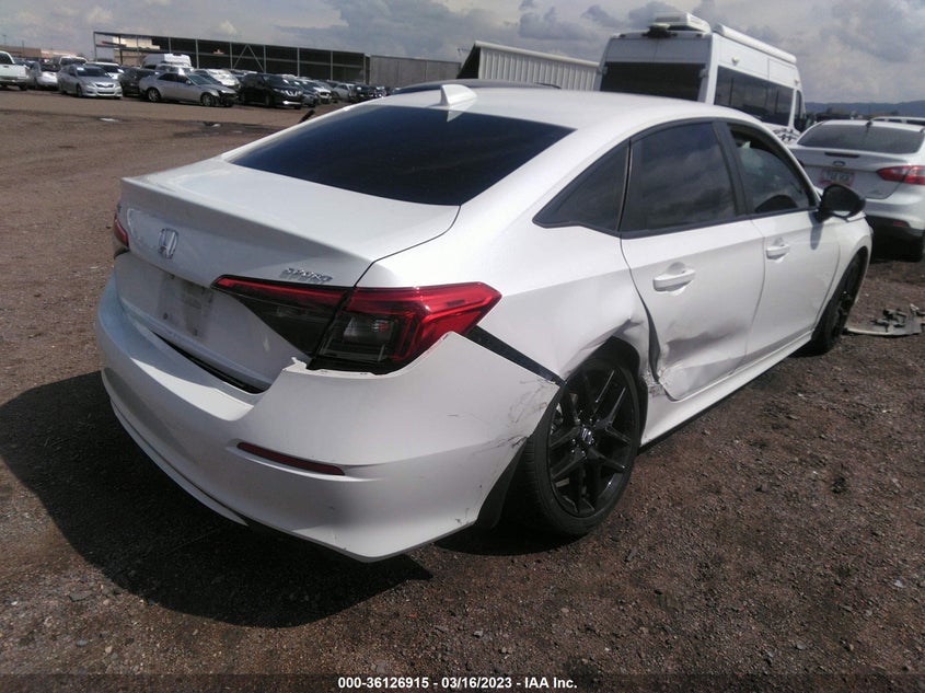 VIN 2HGFE2F5XNH600653 2022 HONDA CIVIC SEDAN SPORT