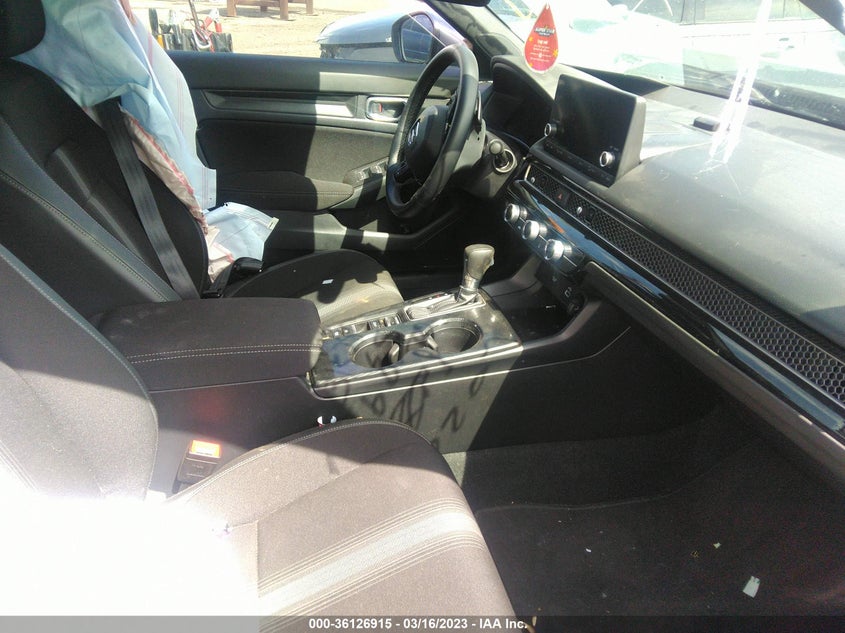 VIN 2HGFE2F5XNH600653 2022 HONDA CIVIC SEDAN SPORT