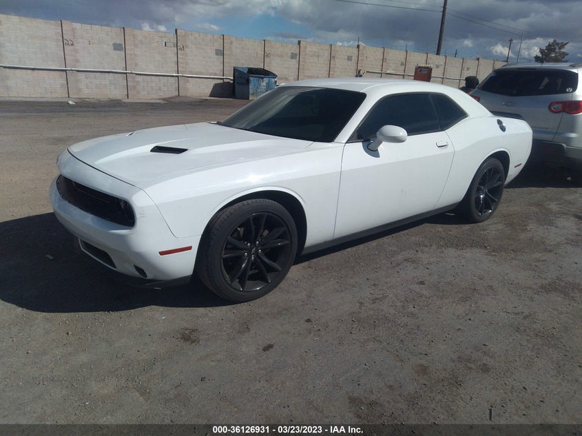 VIN 2C3CDZAG7JH263010 2018 DODGE CHALLENGER SXT