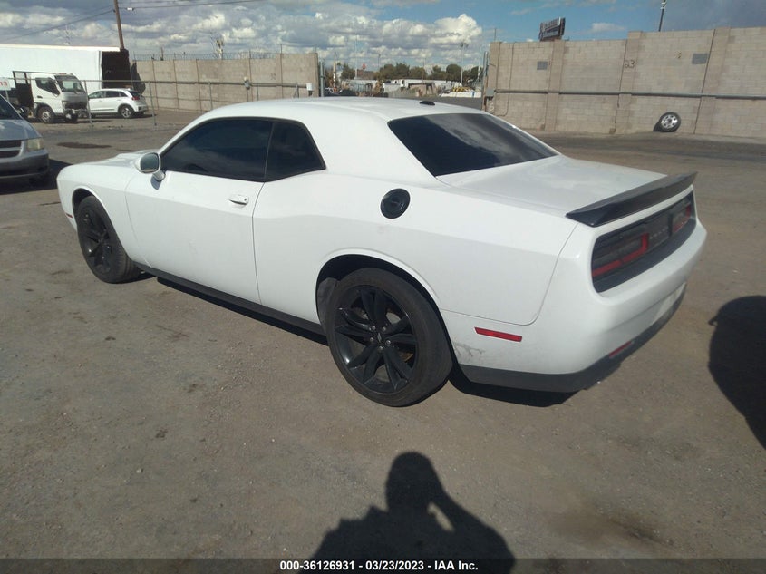 VIN 2C3CDZAG7JH263010 2018 DODGE CHALLENGER SXT