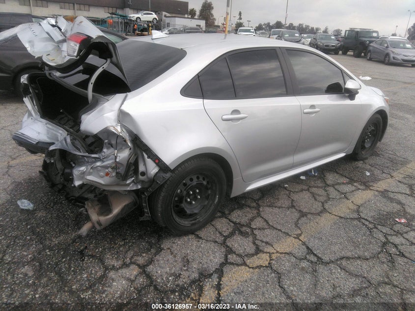 VIN 5YFEPRAE5LP034736 2020 TOYOTA COROLLA LE