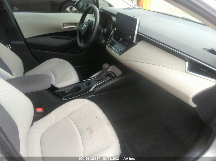 VIN 5YFEPRAE5LP034736 2020 TOYOTA COROLLA LE