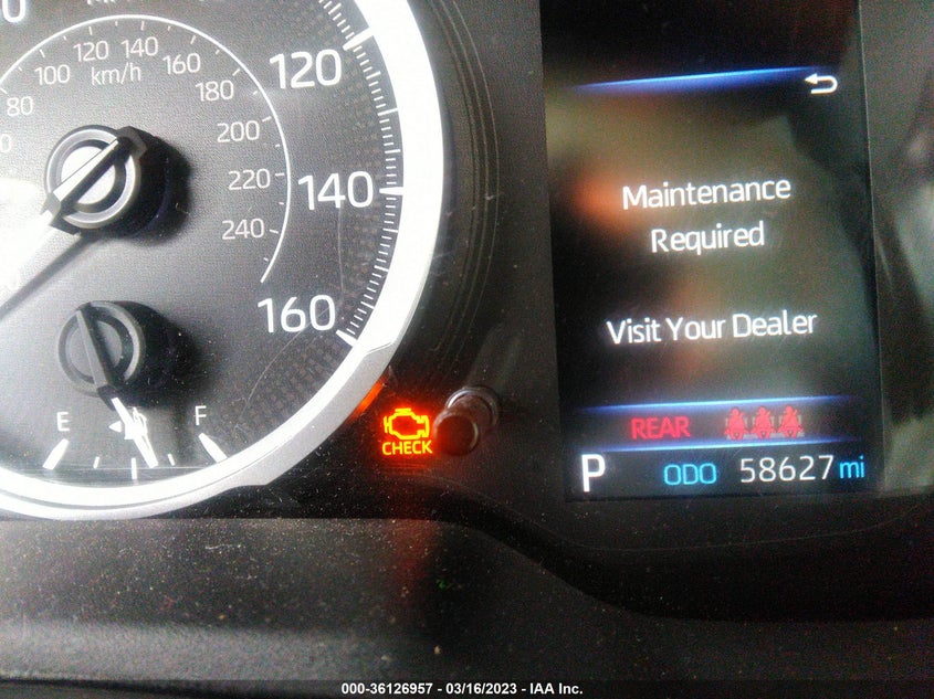 VIN 5YFEPRAE5LP034736 2020 TOYOTA COROLLA LE