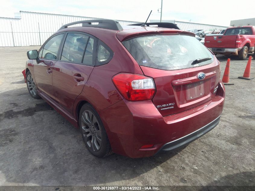 2013 SUBARU IMPREZA WAGON 2.0I SPORT LIMITED - JF1GPAS66D2892563