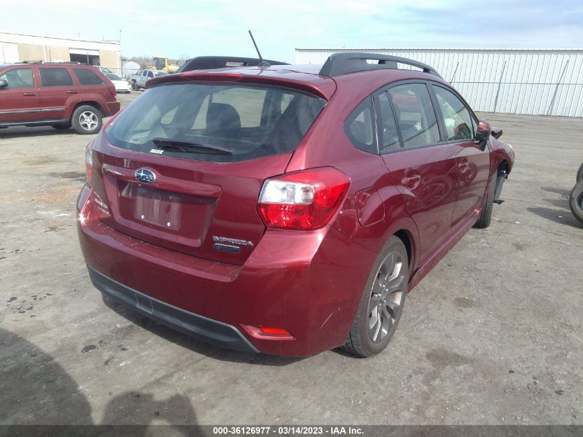 2013 SUBARU IMPREZA WAGON 2.0I SPORT LIMITED - JF1GPAS66D2892563