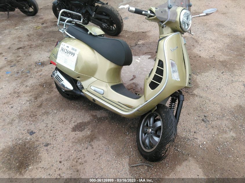 2021 VESPA GTS 300 SUPER ZAPMA39M9M5202641