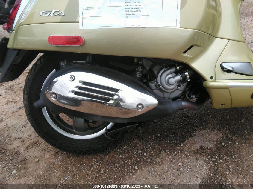 2021 VESPA GTS 300 SUPER ZAPMA39M9M5202641