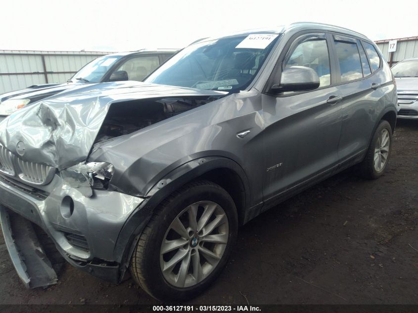 2017 BMW X3 XDRIVE28I - 5UXWX9C35H0W72503