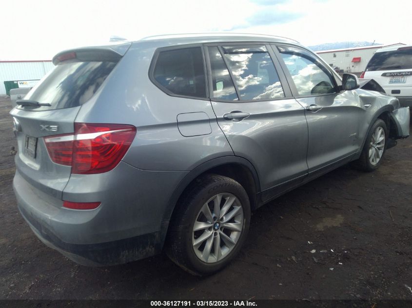 2017 BMW X3 XDRIVE28I - 5UXWX9C35H0W72503