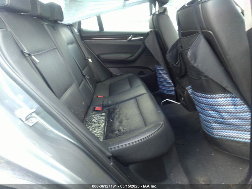 2017 BMW X3 XDRIVE28I - 5UXWX9C35H0W72503