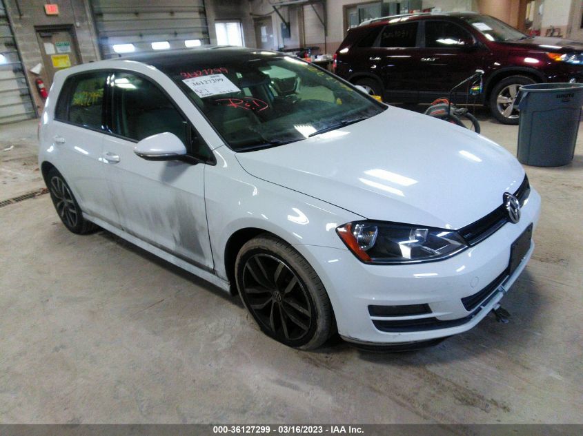2015 VOLKSWAGEN GOLF TSI SE - 3VW217AU6FM007229