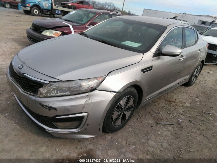 2013 KIA OPTIMA HYBRID LX - KNAGM4AD2D5043899