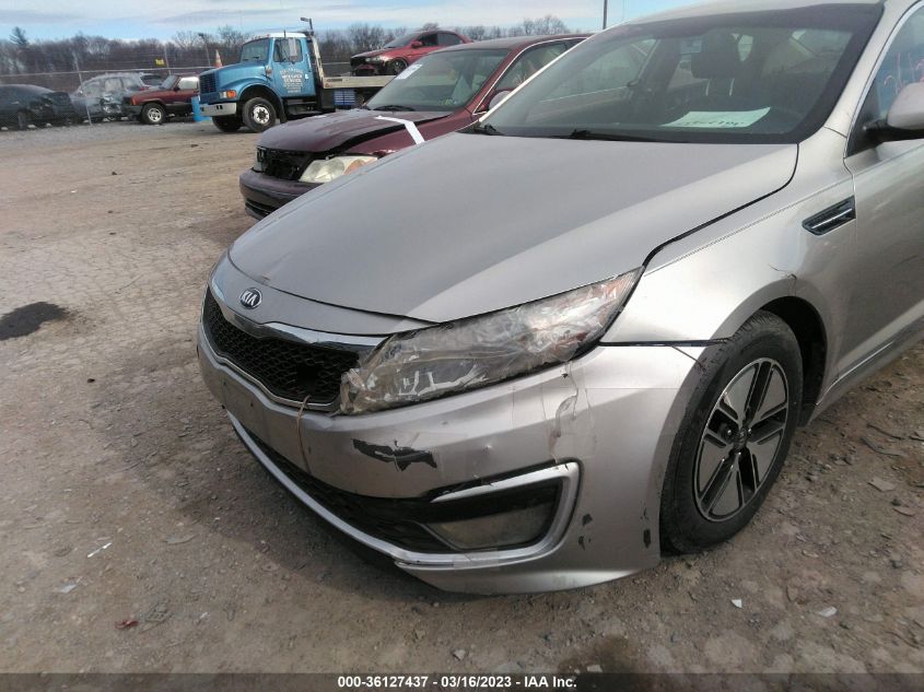 2013 KIA OPTIMA HYBRID LX - KNAGM4AD2D5043899