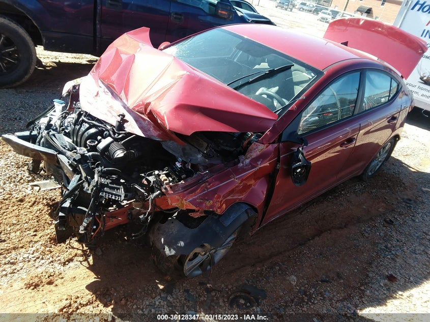 VIN 5NPD84LF3HH101033 2017 HYUNDAI ELANTRA SE
