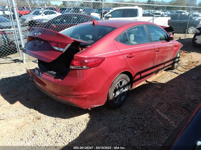 VIN 5NPD84LF3HH101033 2017 HYUNDAI ELANTRA SE