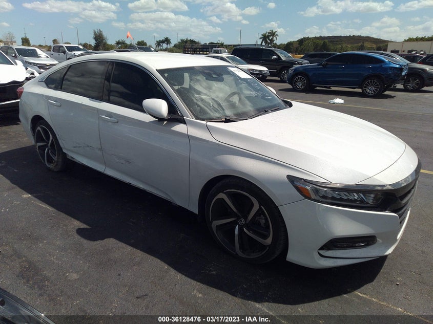 VIN 1HGCV1F3XKA129013 2019 HONDA ACCORD SEDAN SPORT 1.5T