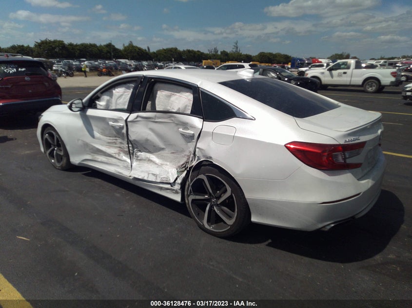 VIN 1HGCV1F3XKA129013 2019 HONDA ACCORD SEDAN SPORT 1.5T