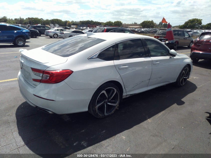 VIN 1HGCV1F3XKA129013 2019 HONDA ACCORD SEDAN SPORT 1.5T