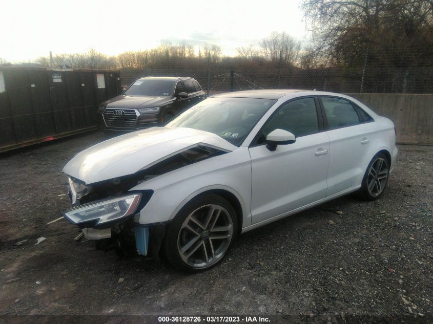 2018 AUDI A3 SEDAN PREMIUM/TECH PREMIUM - WAUAUGFF6J1028049