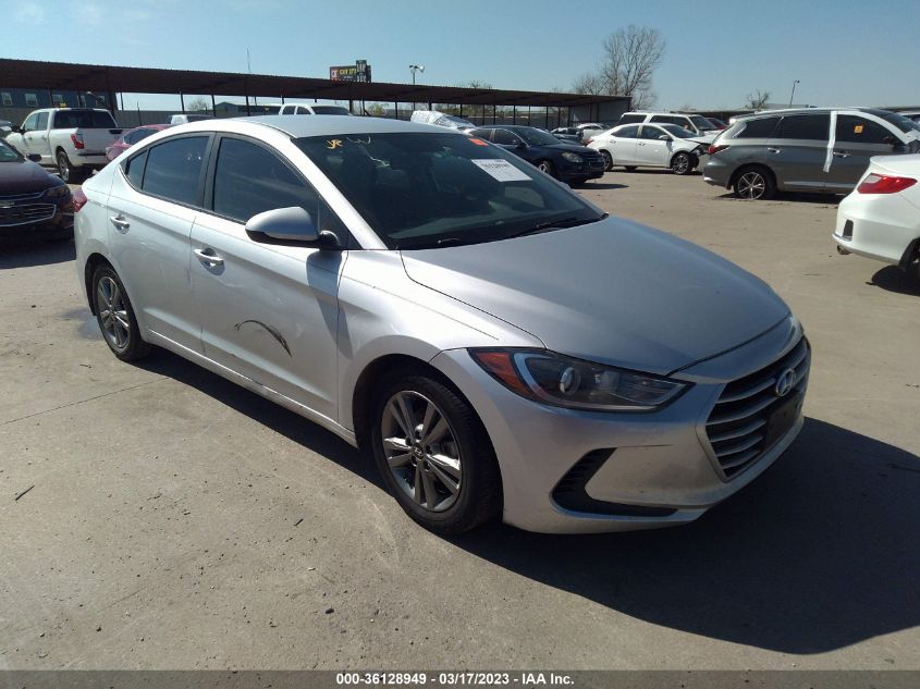 2018 HYUNDAI ELANTRA SEL - 5NPD84LF0JH241224