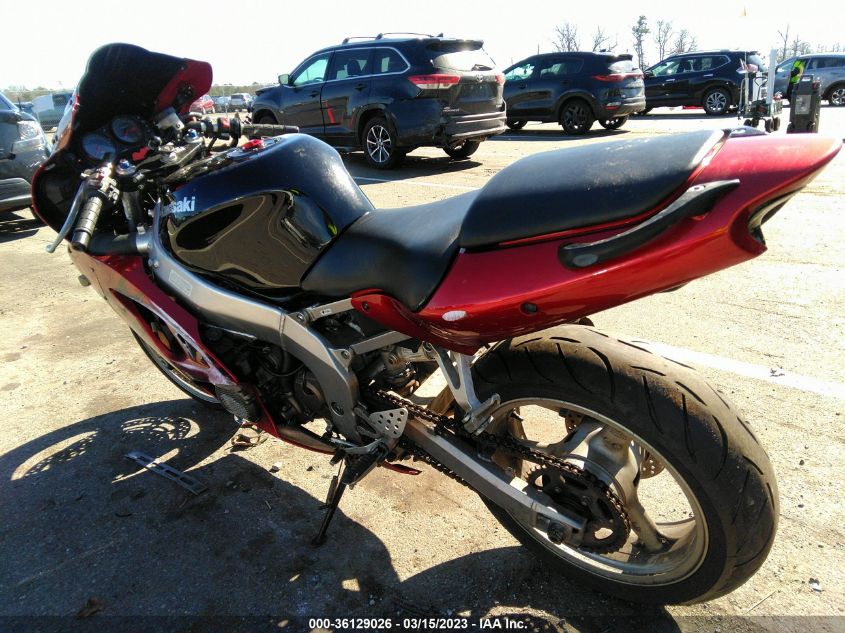 2007 KAWASAKI ZX600 J1 JKAZX4J137A070253