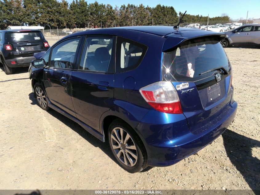 2013 HONDA FIT SPORT - JHMGE8H55DC075150