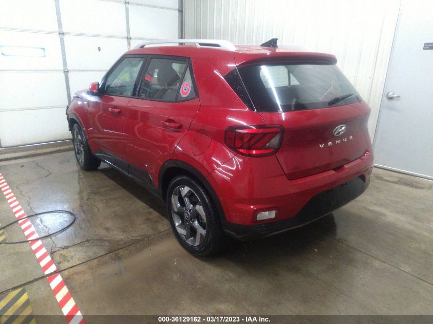 2022 HYUNDAI VENUE SEL - KMHRC8A37NU163326