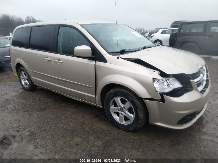 2013 DODGE GRAND CARAVAN SXT - 2C4RDGCG0DR527349