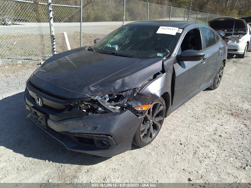 VIN 2HGFC2F89KH543292 2019 HONDA CIVIC SEDAN SPORT