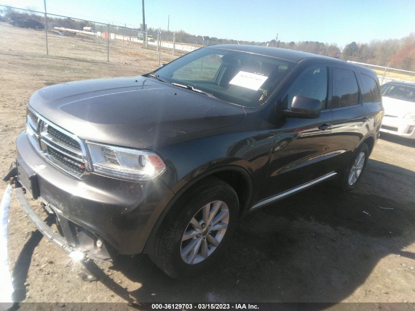 2015 DODGE DURANGO SXT - 1C4RDJAG8FC223620