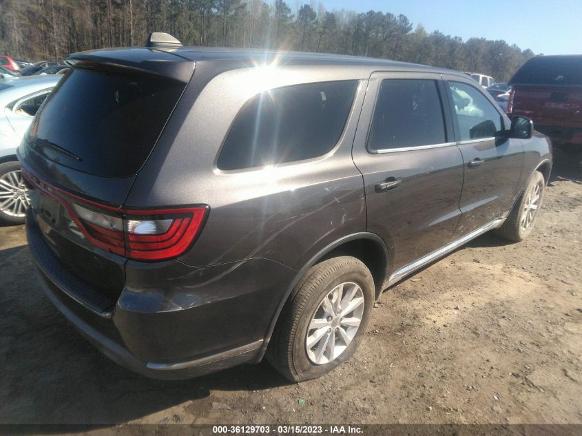 2015 DODGE DURANGO SXT - 1C4RDJAG8FC223620