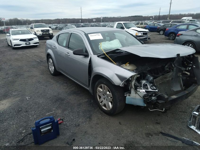 2014 DODGE AVENGER SE - 1C3CDZAB6EN149808