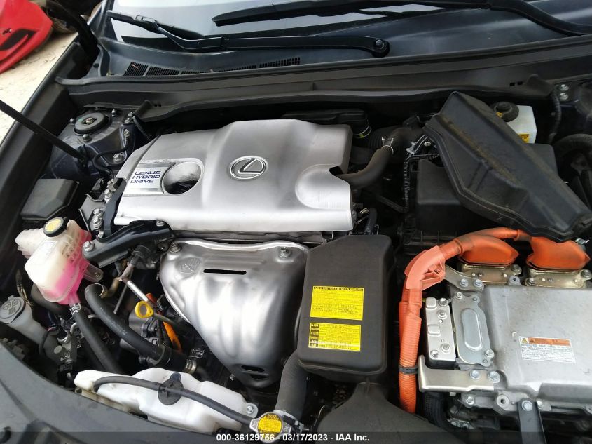 2013 LEXUS ES 300H HYBRID JTHBW1GGXD2019700