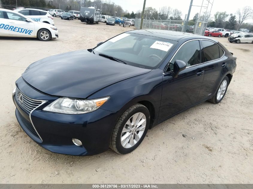 2013 LEXUS ES 300H HYBRID JTHBW1GGXD2019700