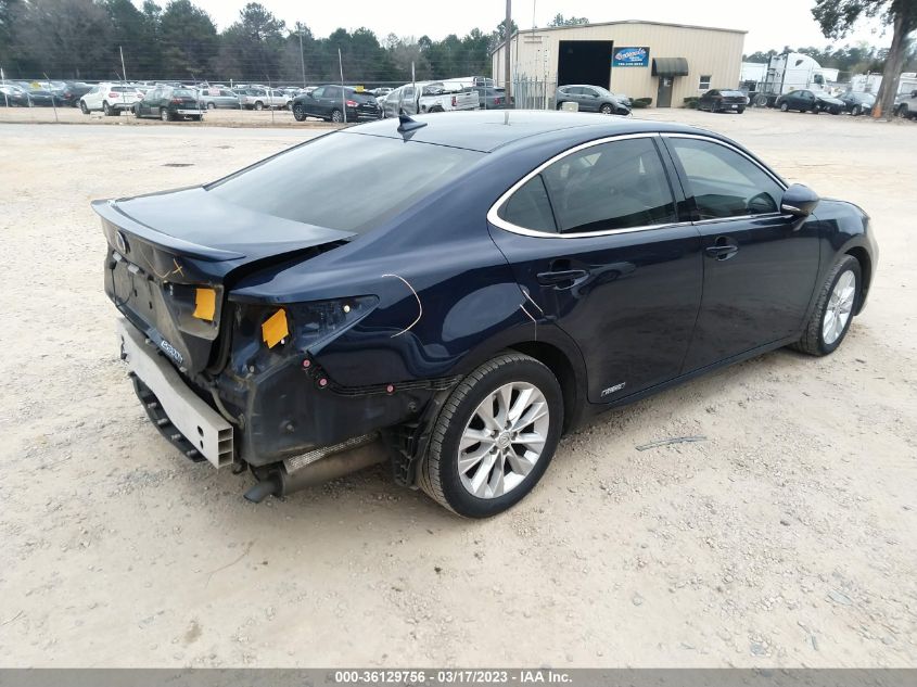 2013 LEXUS ES 300H HYBRID JTHBW1GGXD2019700