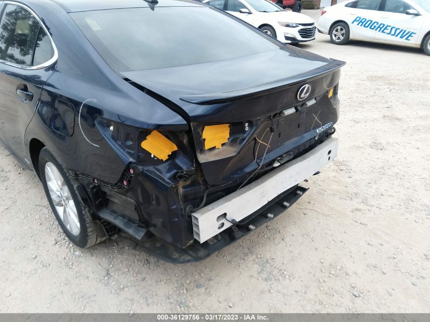2013 LEXUS ES 300H HYBRID JTHBW1GGXD2019700