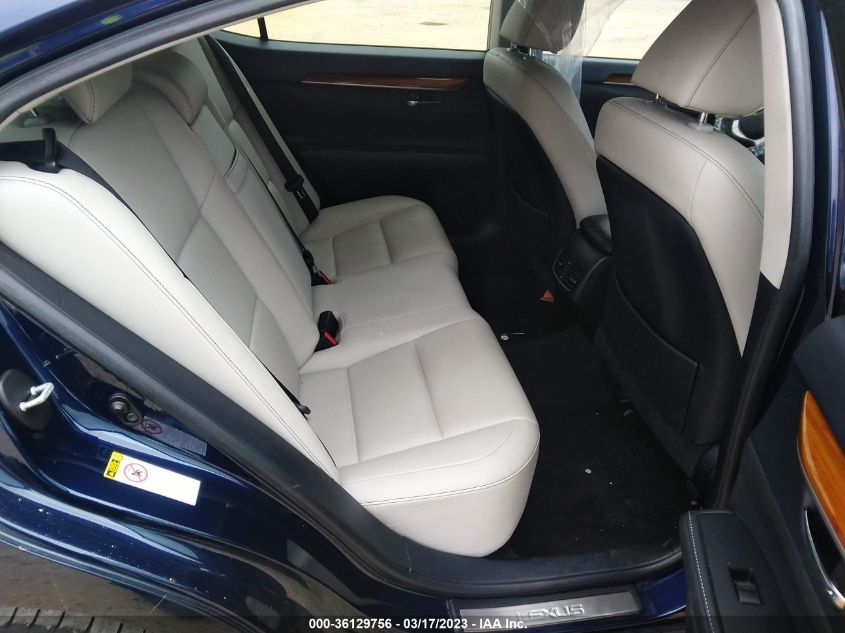 2013 LEXUS ES 300H HYBRID JTHBW1GGXD2019700