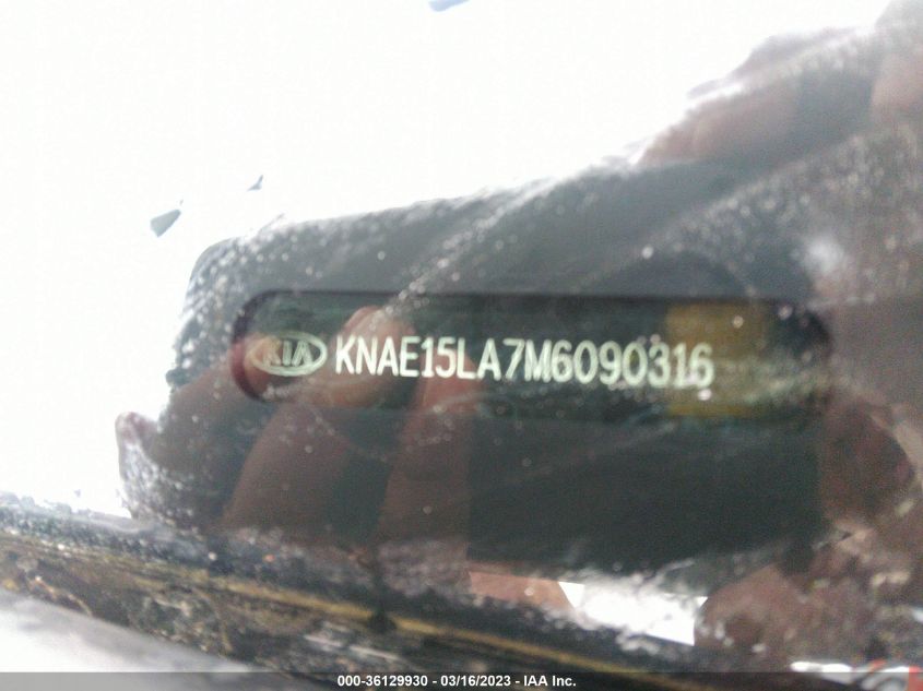 2021 KIA STINGER GT-LINE - KNAE15LA7M6090316