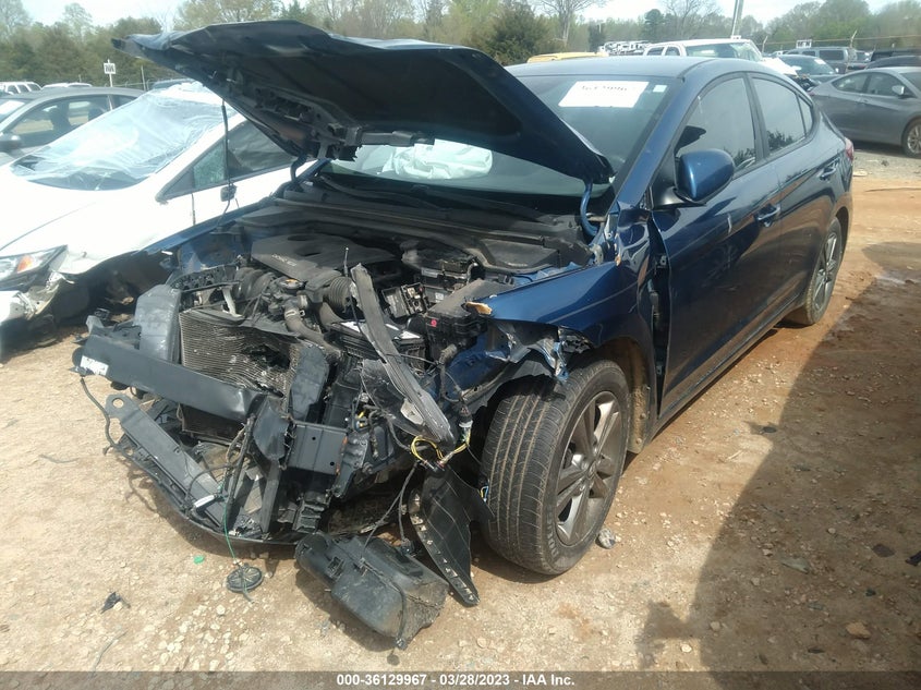 VIN 5NPD84LF2HH054397 2017 HYUNDAI ELANTRA SE