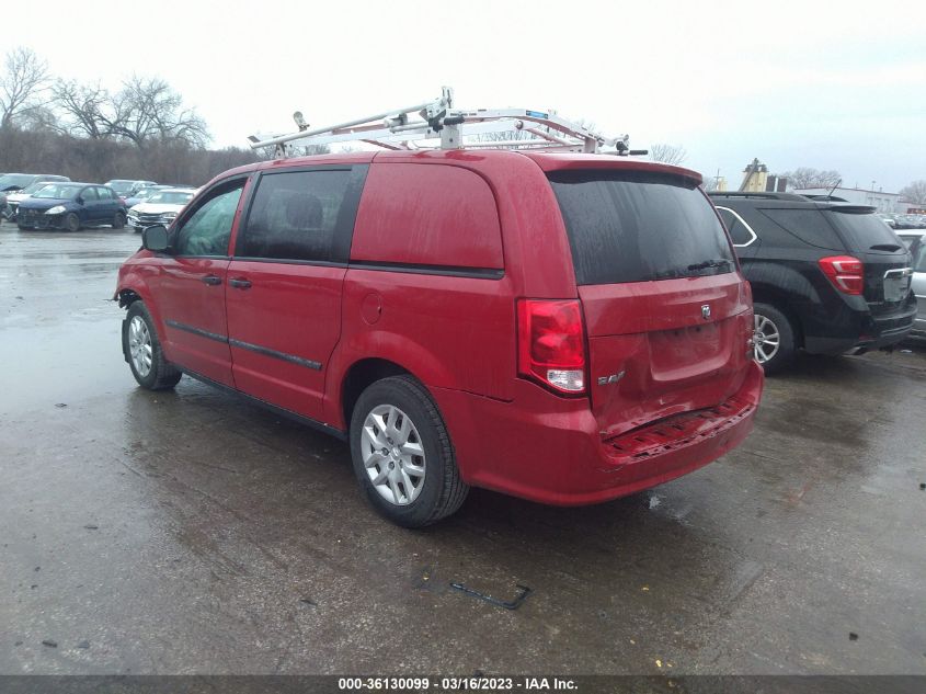 2014 RAM CARGO TRADESMAN 2C4JRGAG8ER347975
