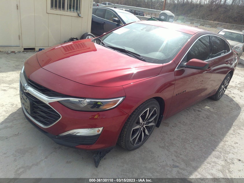VIN 1G1ZG5ST5MF059550 2021 CHEVROLET MALIBU RS
