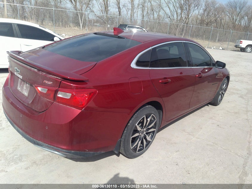 VIN 1G1ZG5ST5MF059550 2021 CHEVROLET MALIBU RS