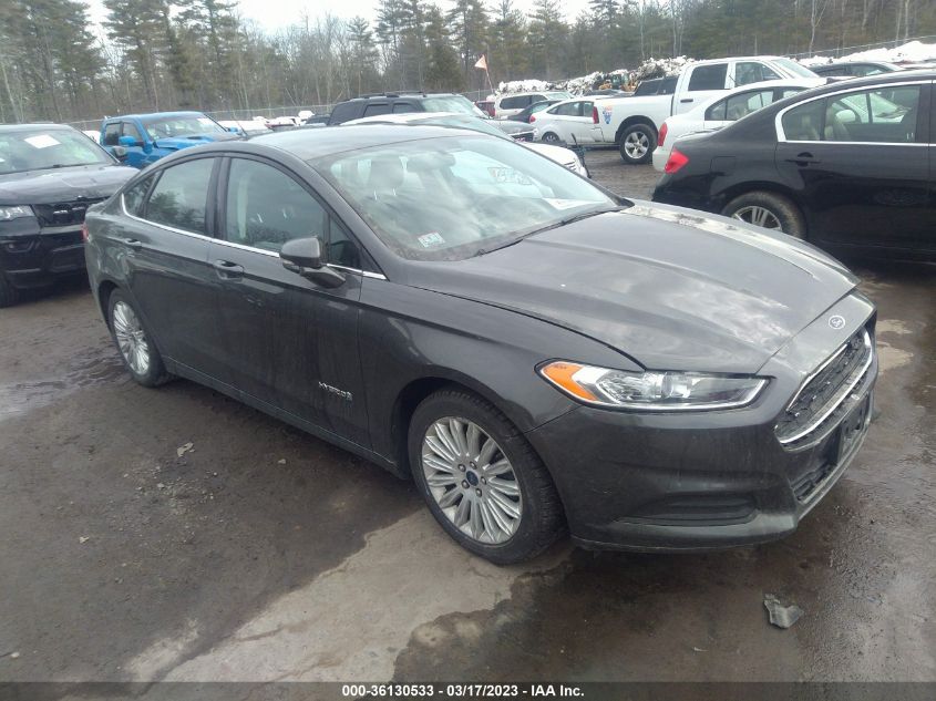 2015 FORD FUSION SE HYBRID - 3FA6P0LU1FR217043