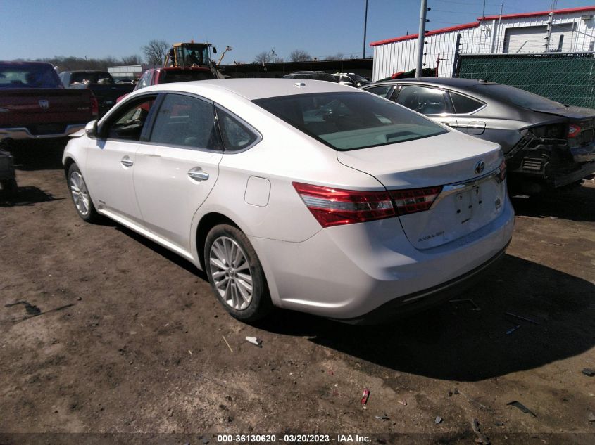 2014 TOYOTA AVALON HYBRID LIMITED/XLE TOURING 4T1BD1EBXEU034004