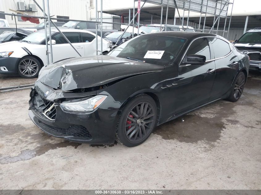 2014 MASERATI GHIBLI S Q4 ZAM57RTA0E1083372